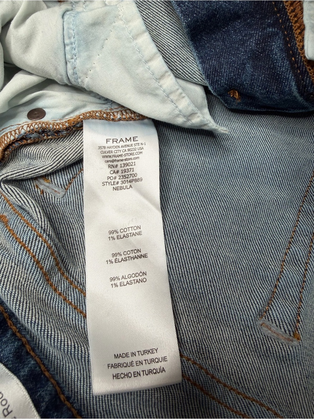 FRAME The Pixie Rodeo Jeans Size 28 Professionally Hemmed - Picture 8 of 8